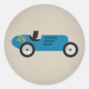 Sticker Rond Héros de FLomm : VELOCIÉ 24 !