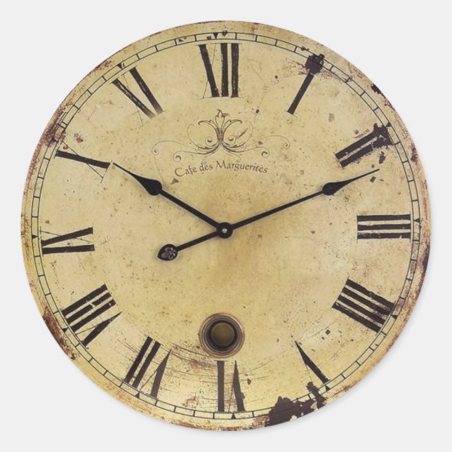 Sticker Rond Heure (Devant)