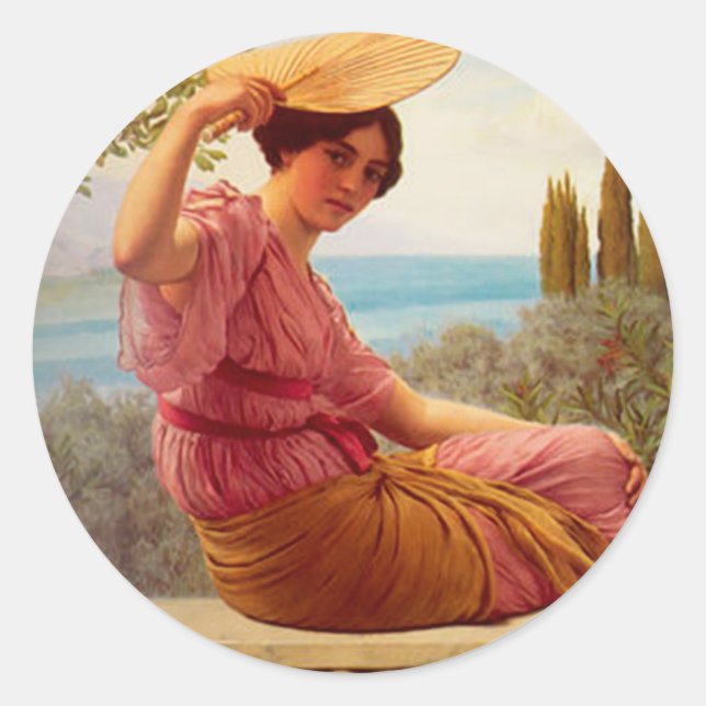 Sticker Rond Heures d'or (Devant)