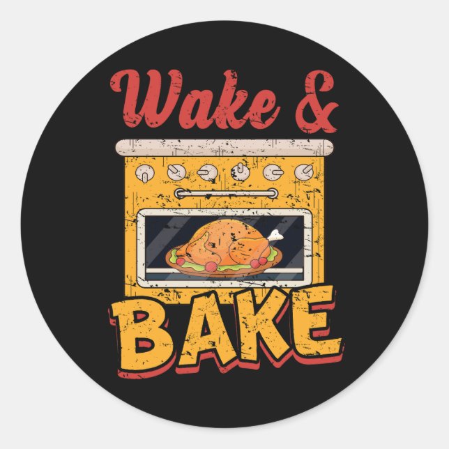 Sticker Rond Heureux Merci d'avoir bu drôle Thanksgiving Turqui (Devant)