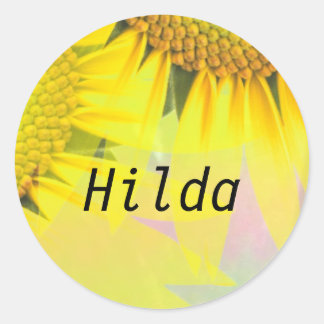 Sticker Rond Hilda