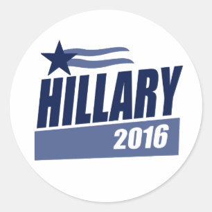 Sticker Rond HILLARY 2016 CAMPAGNE BANNER.png