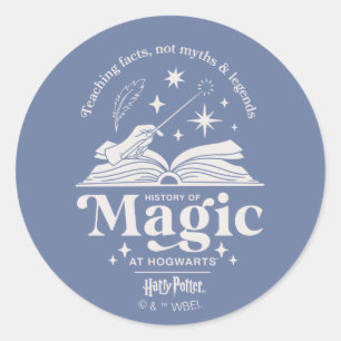 Sticker Rond Histoire de la magie chez HOGWARTS™
