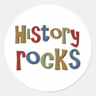 Sticker Rond Histoire Rocks