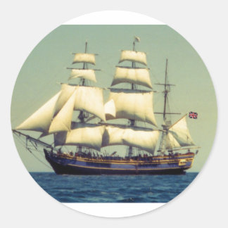Sticker Rond HMS Bounty