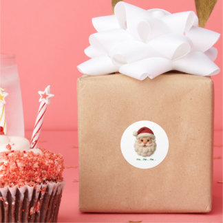 Sticker Rond Ho-Ho-Hoo-So-Cute!