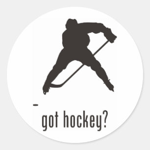 Sticker Rond Hockey