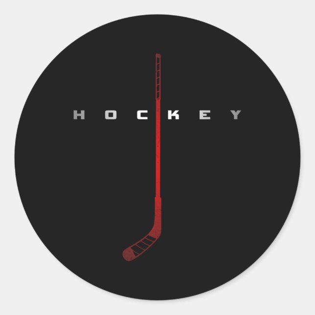 Sticker Rond Hockey (Devant)