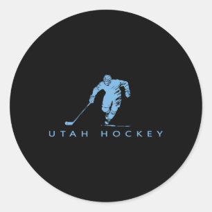 Sticker Rond Hockey du canyon d'Eddy Utah Hockey - Uni