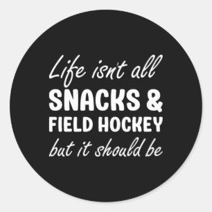 Sticker Rond Hockey sur gazon pour femme ou homme joueur de hoc