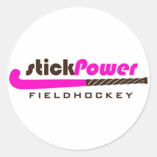 Sticker Rond Hockey sur gazon - (Sticker)