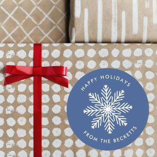 Sticker Rond Holiday