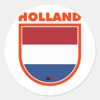 Sticker Rond Hollande
