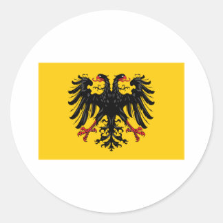 Sticker Rond Holy Roman Empire Flag