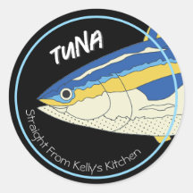Home Canning Business Tuna Fish Modern Label