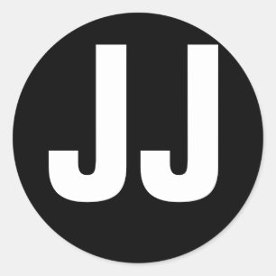 Sticker Rond Hommage à JJ