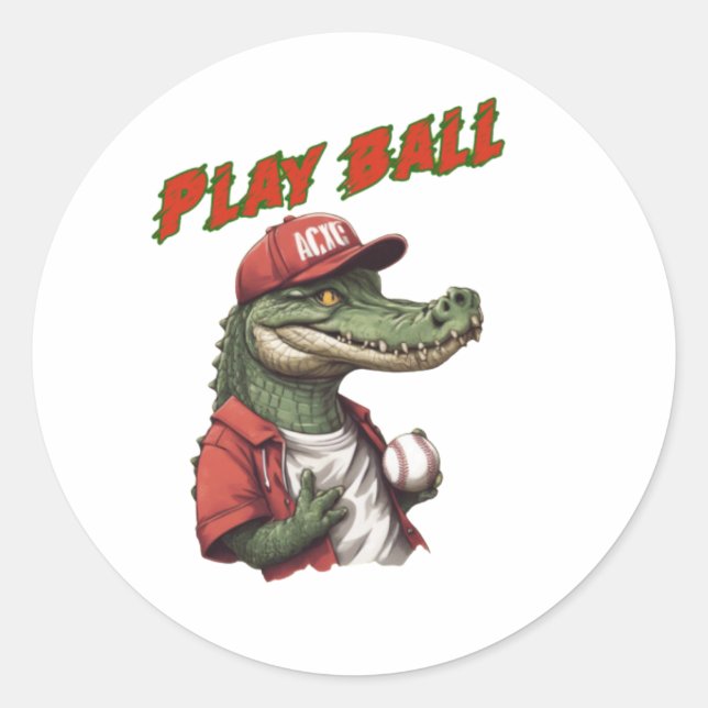 Sticker Rond Homme sportif (Devant)