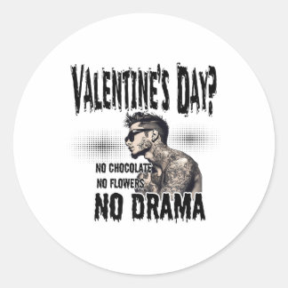 Sticker Rond Hommes Pour Homme Simple Tatoué Homme Enked Homme