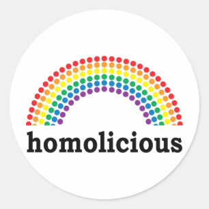 Sticker Rond homolicieux