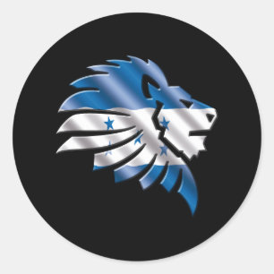Sticker Rond Honduras
