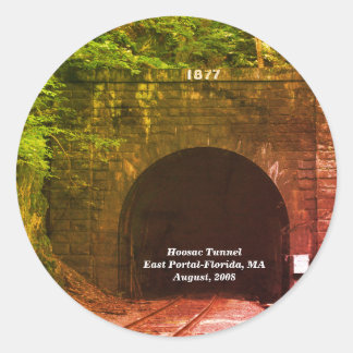 Sticker Rond Hoosac Tunnel East Portal Floride MA