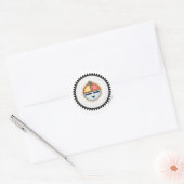 Sticker Rond Hopi Dawa (Sun) (Enveloppe)