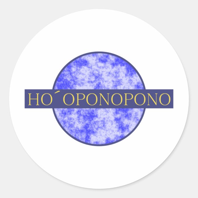 Sticker Rond hopopono (Devant)