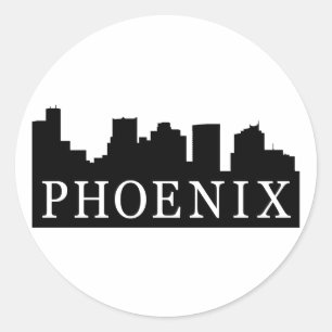 Sticker Rond Horizon de Phoenix