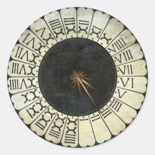 Sticker Rond Horloge du Duomo de Paolo Uccello