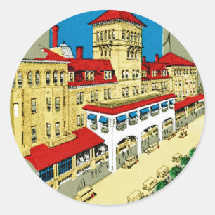 Sticker Rond Hôtel Windsor Jacksonville