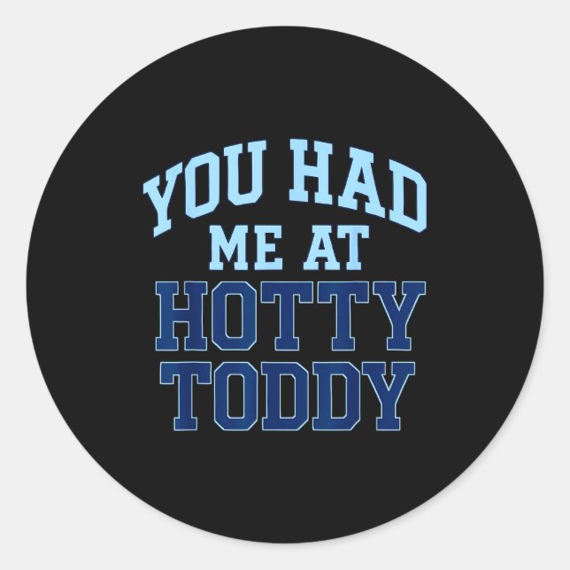 Sticker Rond Hotty Toddy Mississip  (Devant)