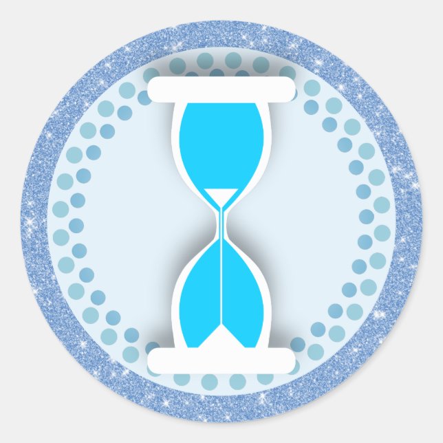 Sticker Rond Hourglass (Devant)