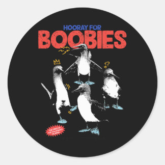 Sticker Rond Hourra pour moi ils sont réels et ils sont Spectac
