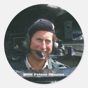 Sticker Rond HRH Prince Charles