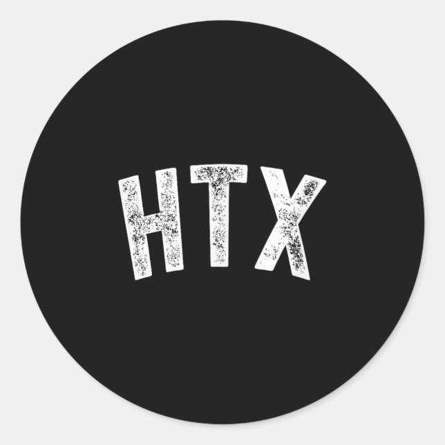 Sticker Rond Htx (Devant)