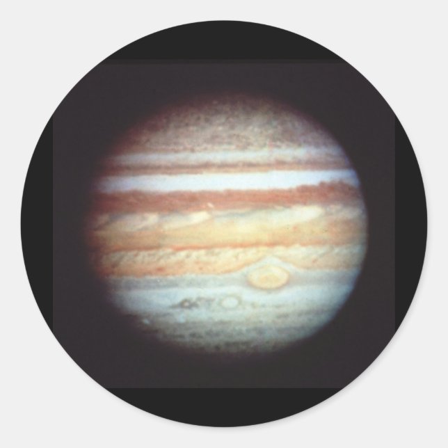 Sticker Rond Hubble Jupiter (Devant)