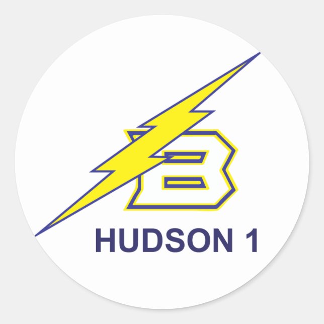 STICKER ROND HUDSON 1 (Devant)