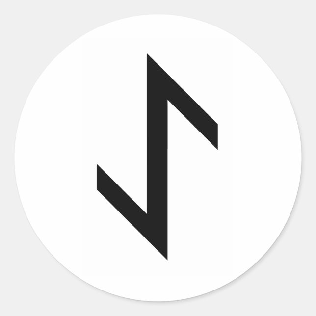 STICKER ROND HUHWAZ (Devant)