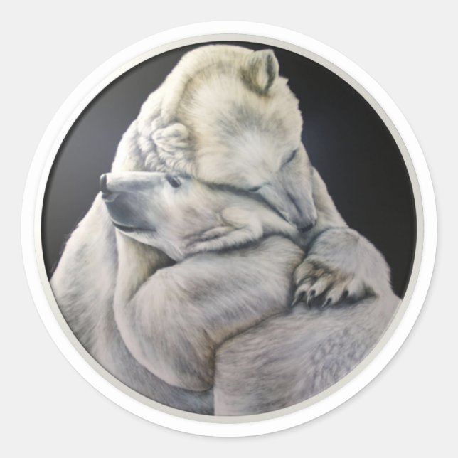 Sticker Rond Huile d'ours (Devant)