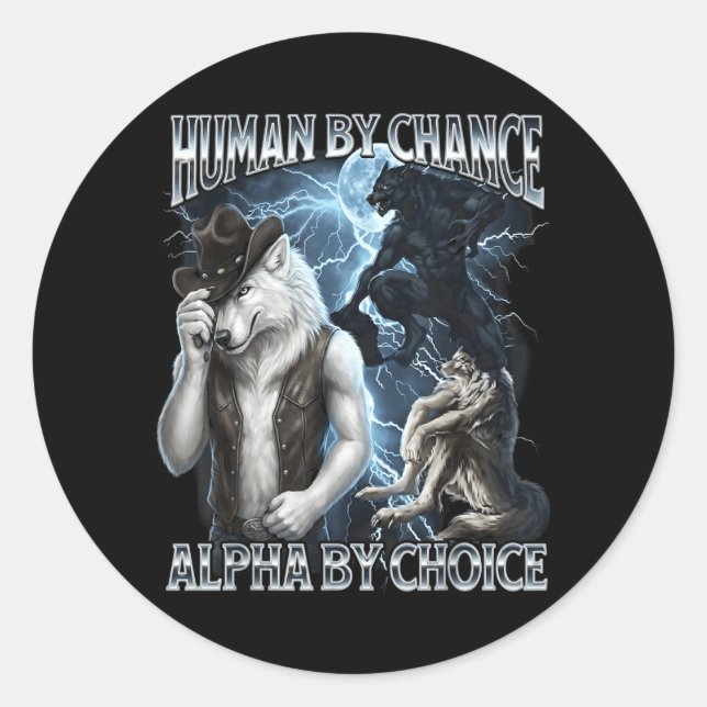Sticker Rond Humain (Devant)