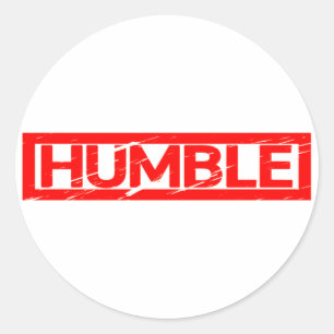 Sticker Rond Humble Timbre