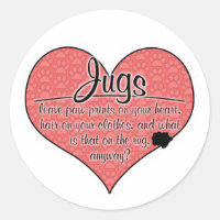Humour de chien des Empreintes de pattes de jug