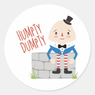 Sticker Rond Humpty Dumpty