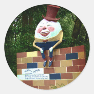 Sticker Rond Humpty Dumpty