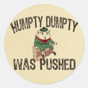 Sticker Rond Humpty Dumpty