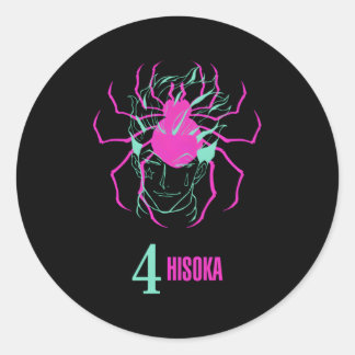 Sticker Rond Hunter X Hunter Phantom Troupe 4 Hisoka