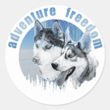 Husky Abenteuer Freiheit Schnee HuskyART