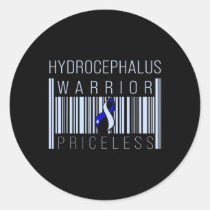 Sticker Rond Hydrocéphalie Survivant Prix Guerrier de sensibili