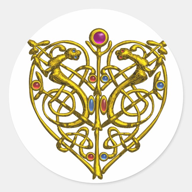 STICKER ROND HYPER VALENTINE (Devant)