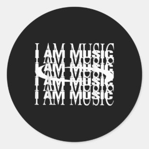 Sticker Rond I Am Music Carti 2025 Abum Tour Merch